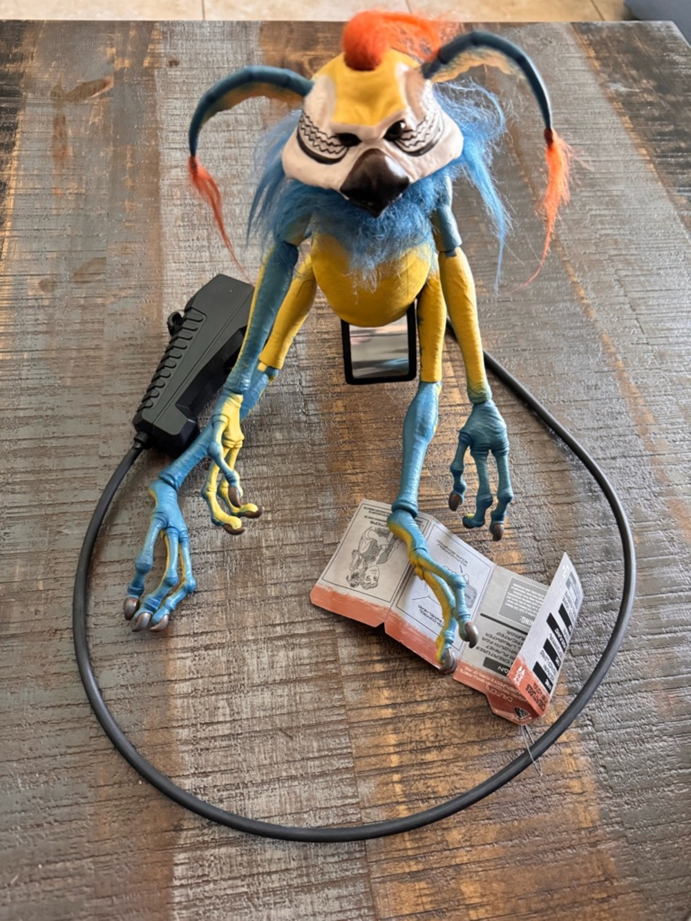 NWT Disney Star Wars Galaxy's Edge blue Kowakian monkey-lizard creature puppet